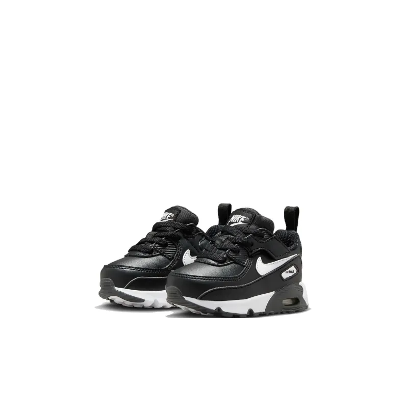 Nike Air Max 90 EasyOn Slip Resistant Anti Kick Low Top Toddler Shoes Black White Infant And Toddler-2
