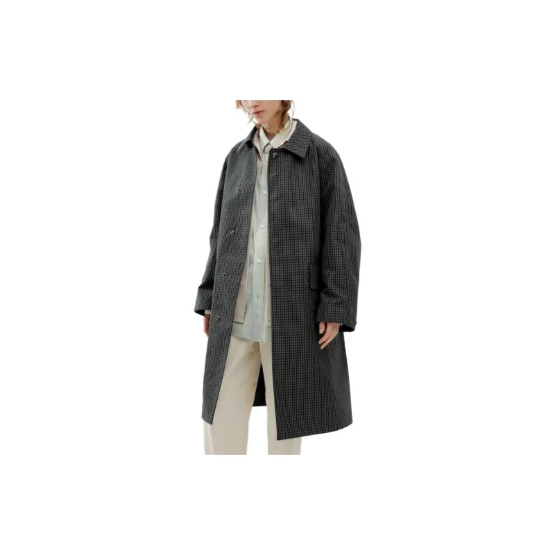 UNIQLO FW23 U Series Trench Coats Women's Asphalt Gray-1