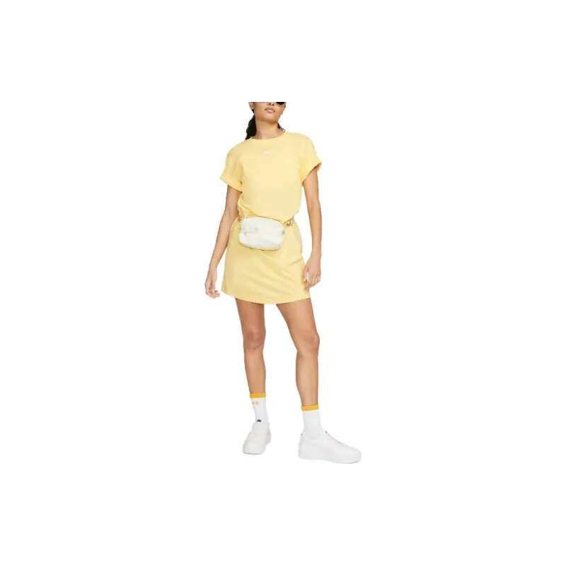 Nike T Shirts Women's Yellow-2