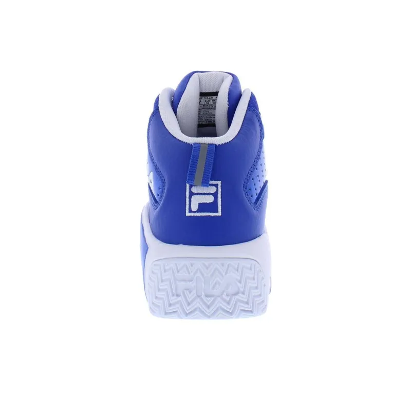 FILA KIDS Abrasion Resistant Breathable Mid Top Children's Basketball Shoes Blue Children Aged 3 7 Years Old-4