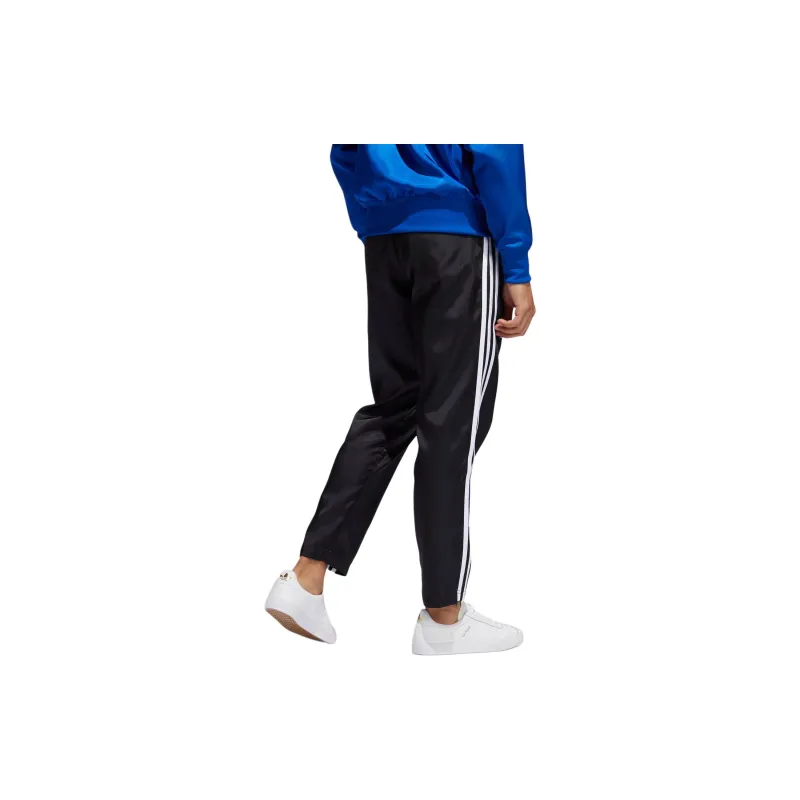 Adidas Originals SATIN FIREBIRDSPRT Collection Knitted Sweatpants Men's Black/White-1