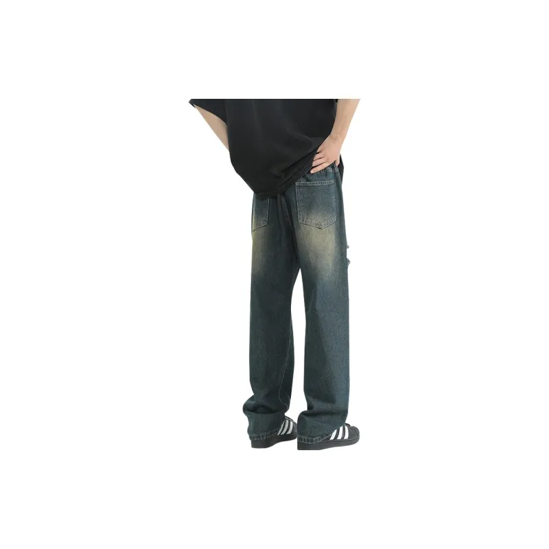 FASTFISH Jeans Unisex Nostalgic Green-6