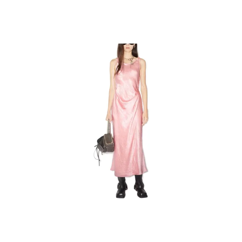 Acne Studios Slip Dress Women's Pink-1