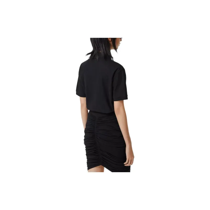 Burberry Polo Shirt Women's Black-2