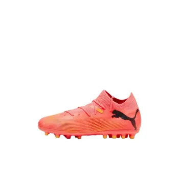PUMA FUTURE 7 MATCH Future 7 Match Cushioning, Wear Resistant Low Top Kids' Soccer Shoes Orange Red Kids'