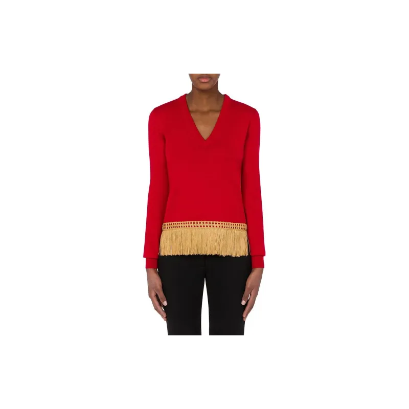 MOSCHINO FW22 Sweater Women's Red-2