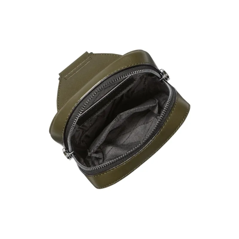 MICHAEL KORS Leather Shoulder Bag Crossbody Bag Men's Olive Green-2