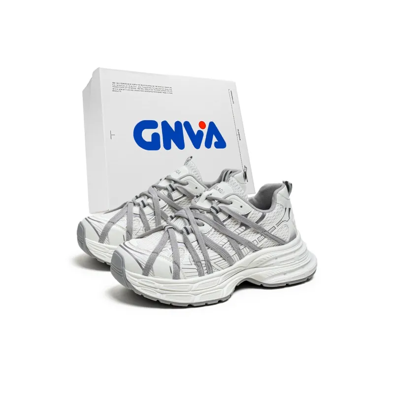 GNVA Slip-Resistant Low-Top Chunky Sneakers Unisex Box Included-3