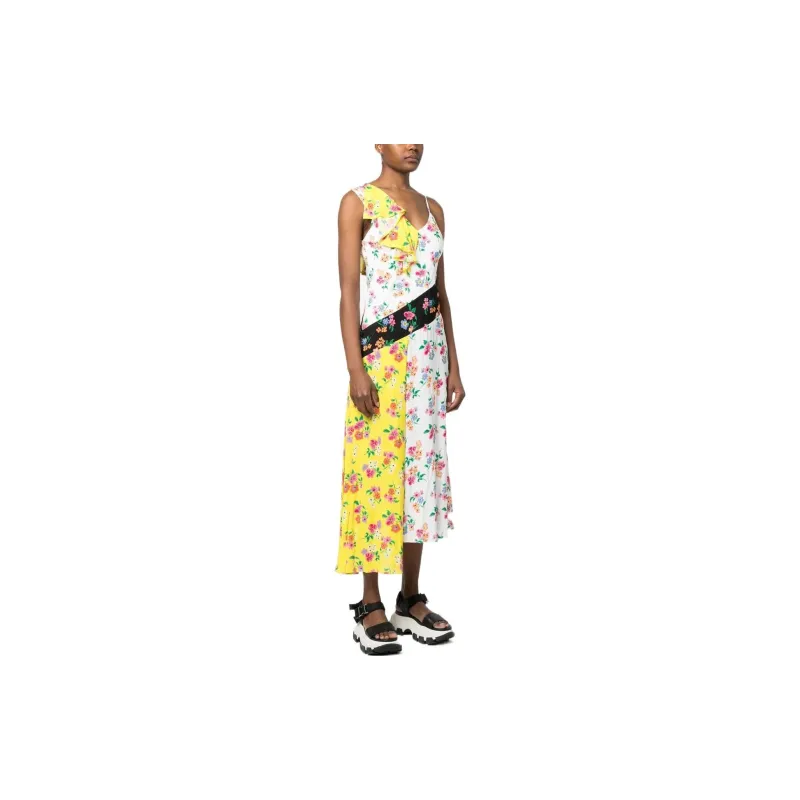 MSGM Floral Print Midi Dress-3
