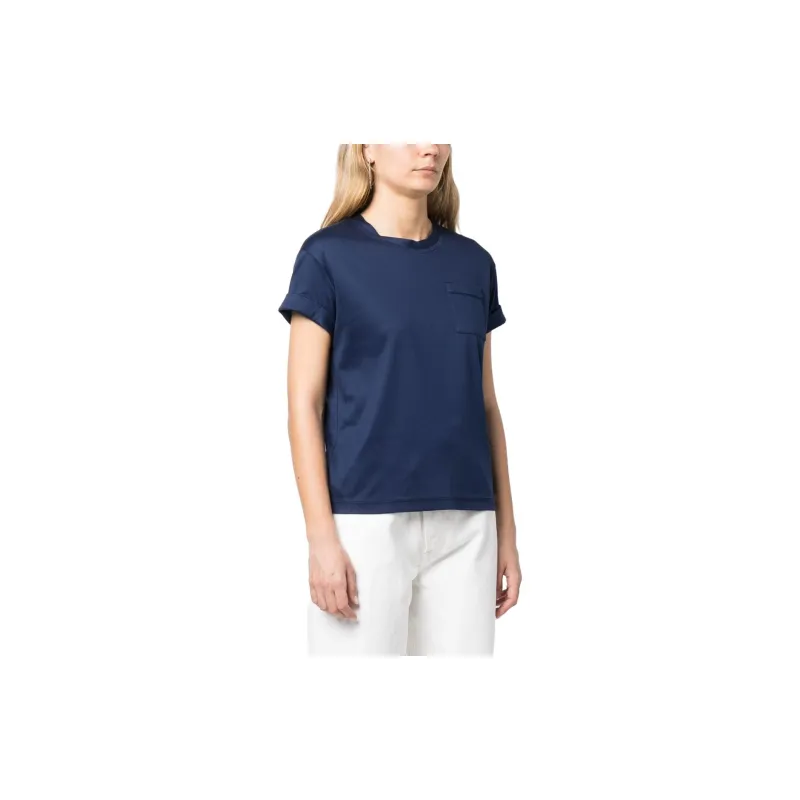 KITON Patch pocket Cotton T shirt-1