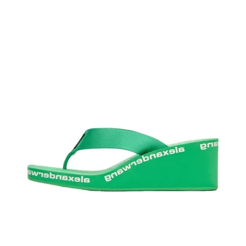 Alexander Wang Flip Flops Women's Green