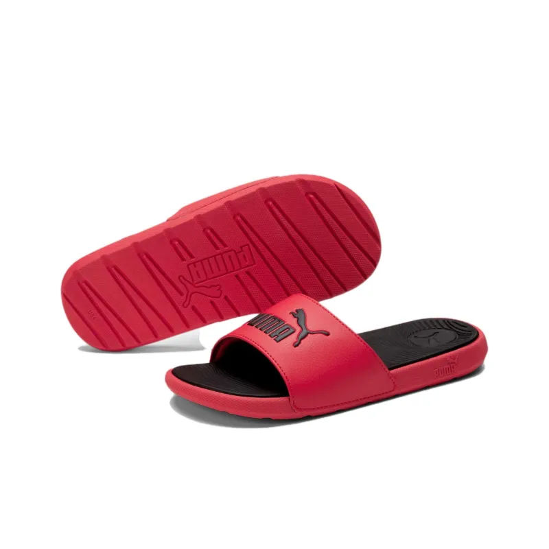 PUMA Cool Cat 2.0 Anti-Slip Wear-Resistant Kids' Slippers Red Teenagers-4