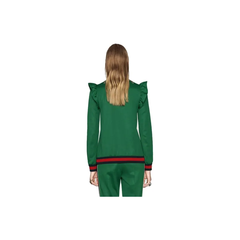GUCCI Jackets Women's Green-2