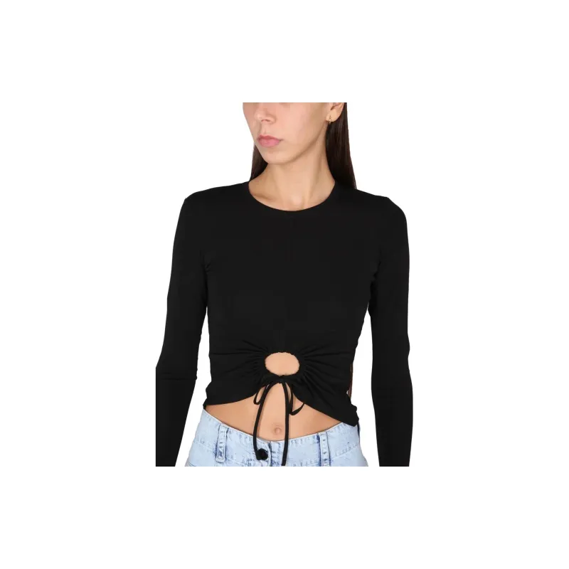 PROENZA SCHOULER Crepe Crewneck Tops-3