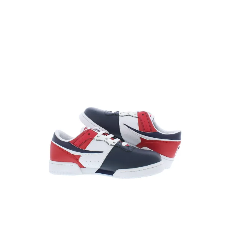 FILA KIDS Original Fitness Anti Slip Wear Resistant Kids Lifestyle Shoes White Red Kids'-1
