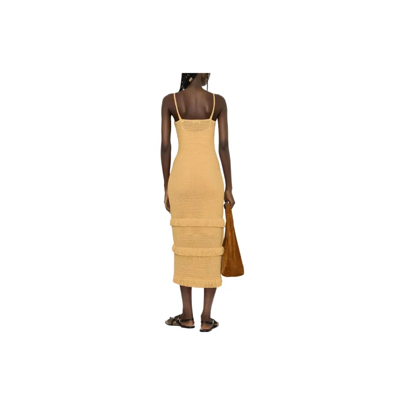 Sandro Slip Dresses Women's Orange-2