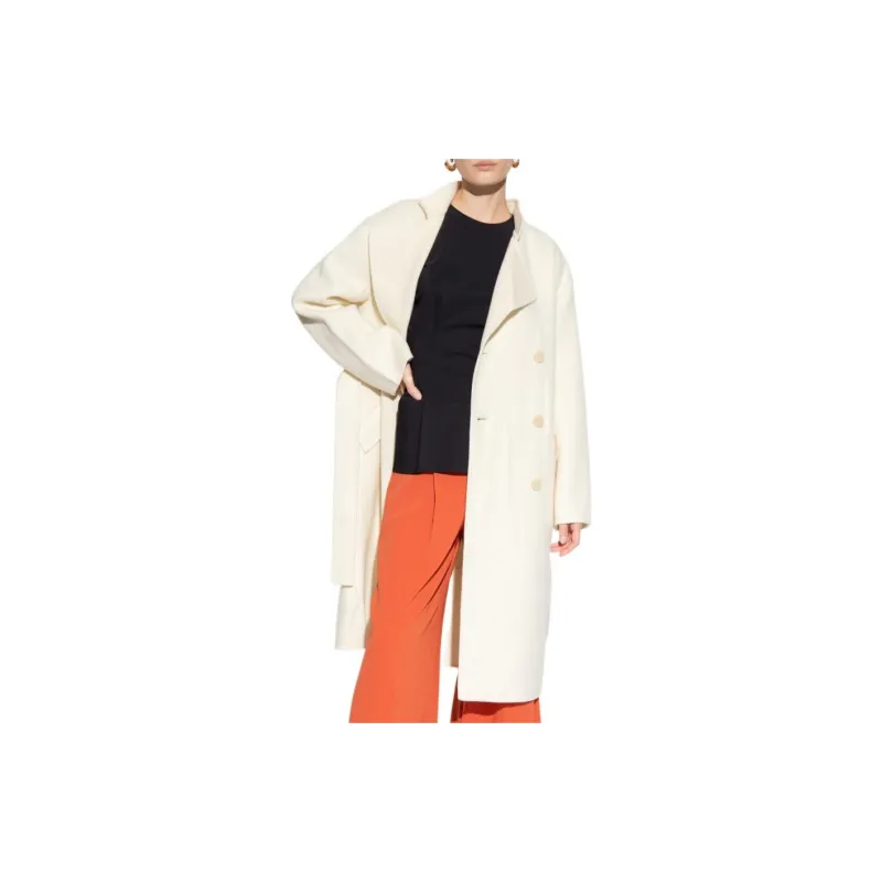 THEORY Coats Women's White-1