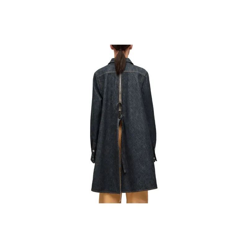 LOEWE SS23 Shirt Women's Denim Blue-3