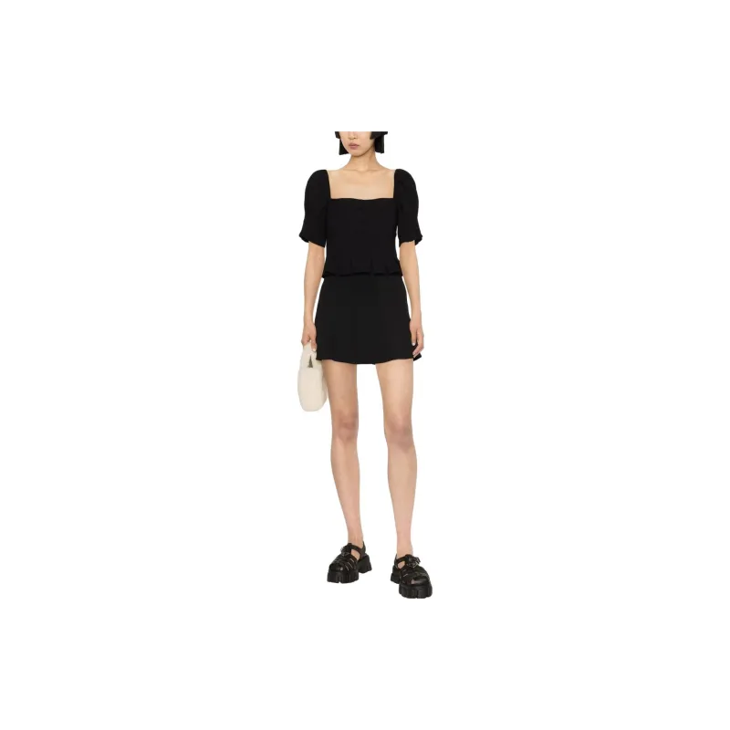 Reformation Tank Tops Women's Black-1