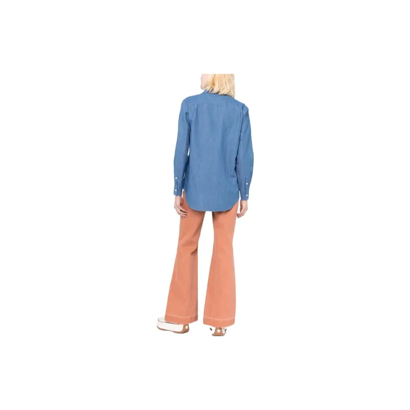 Loro Piana Shirts Women's Blue-2