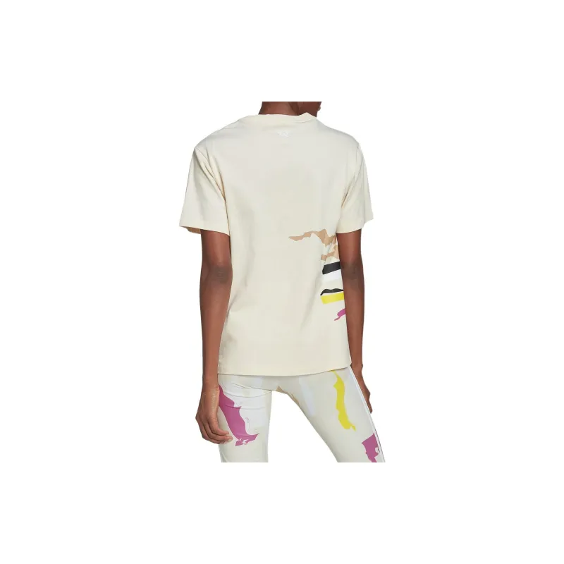 Adidas Originals THEBE MAGUGU Regular T Shirt Women's Beige-4