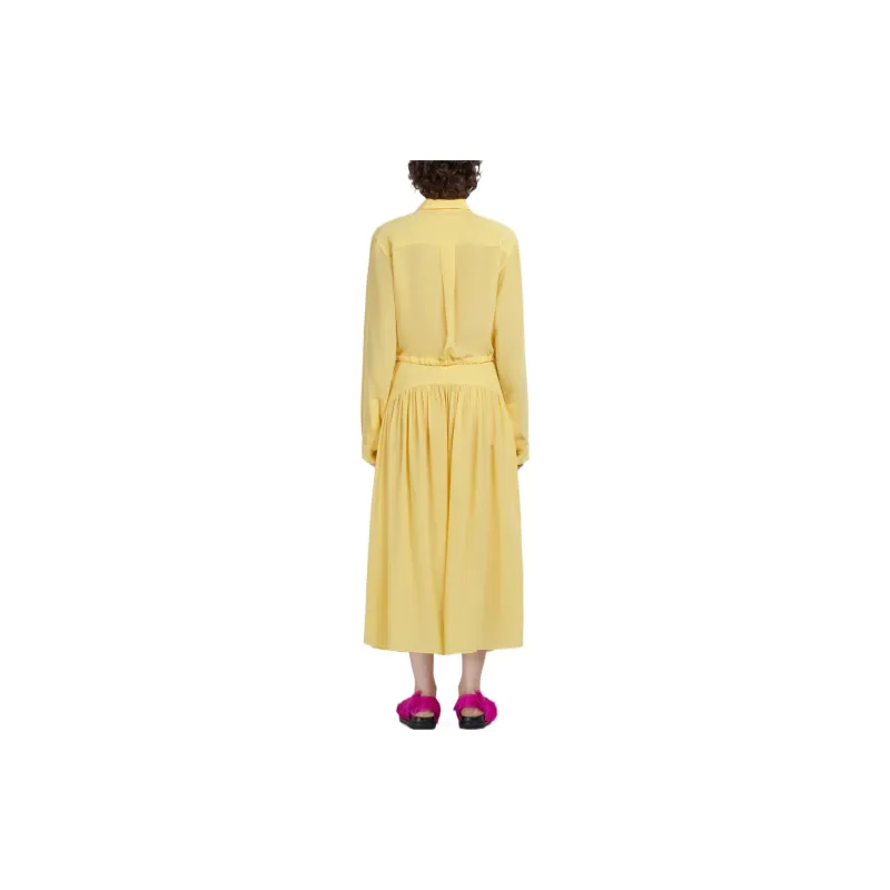 MARNI Casual Long Skirts Women's Yellow-2