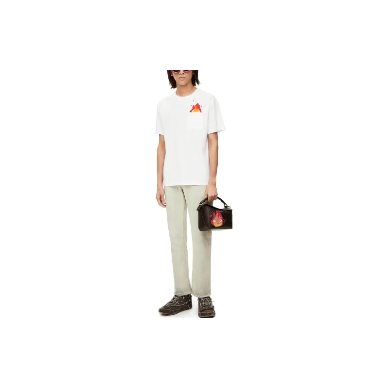 LOEWE x HAERDEYIDONGCHENGBAO SS23 T Shirt Unisex White-7