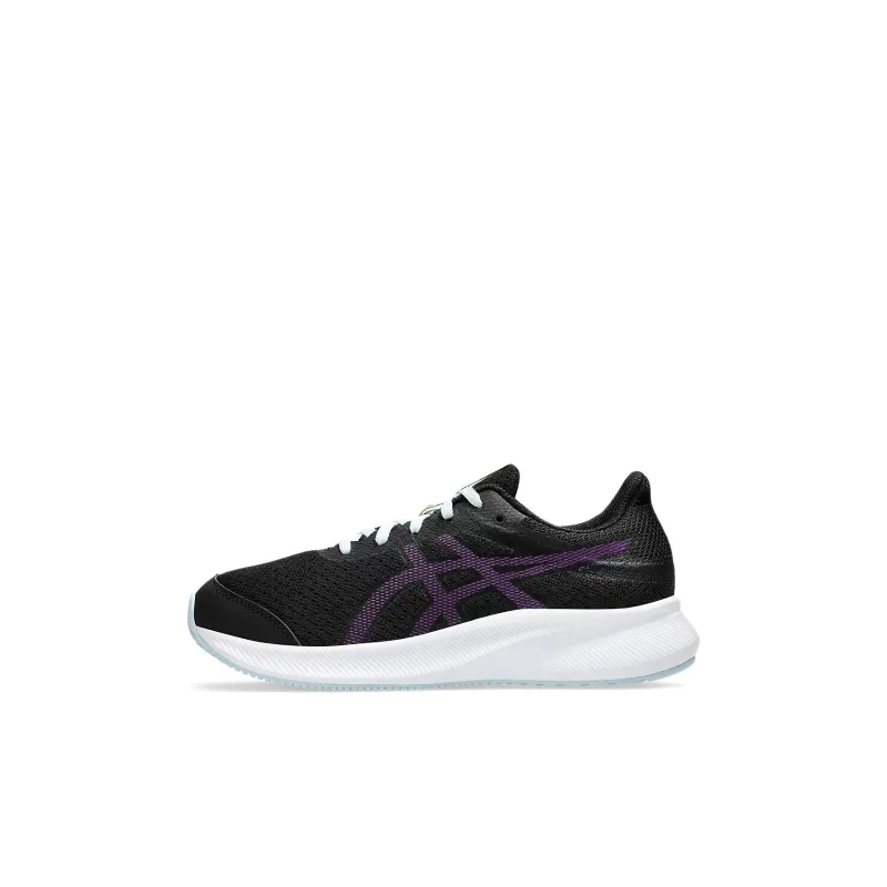 Asics Patriot 13 Anti Slip Wear Resistant Low Top Kids' Running Shoes Black Kids'-0