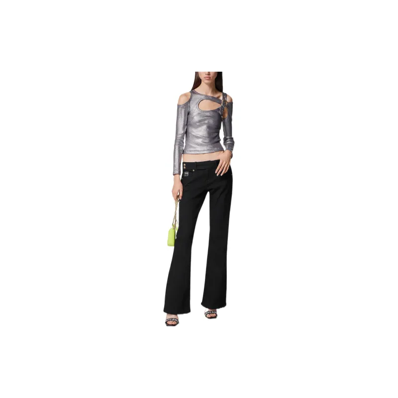 VERSACE JEANS COUTURE Jeans Women's Black-1