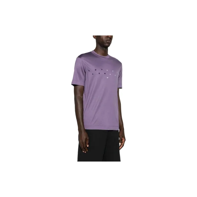 EMPORIO ARMANI T Shirt Men's Purple-3