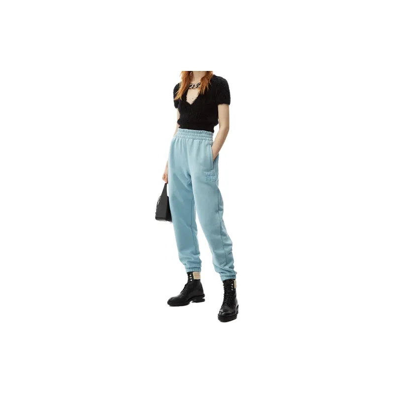 Alexander Wang Sports Pants Women's Stone Blue-1