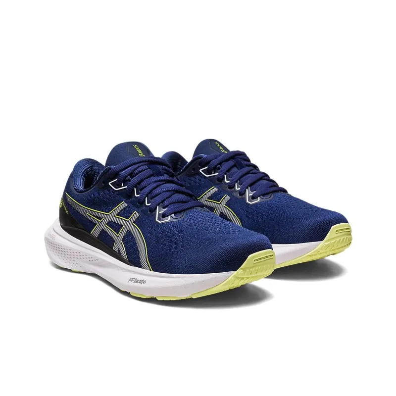 Asics Gel Kayano 30 Abrasion Resistant Low Top Kids' Running Shoes Dark Blue Teenagers-3