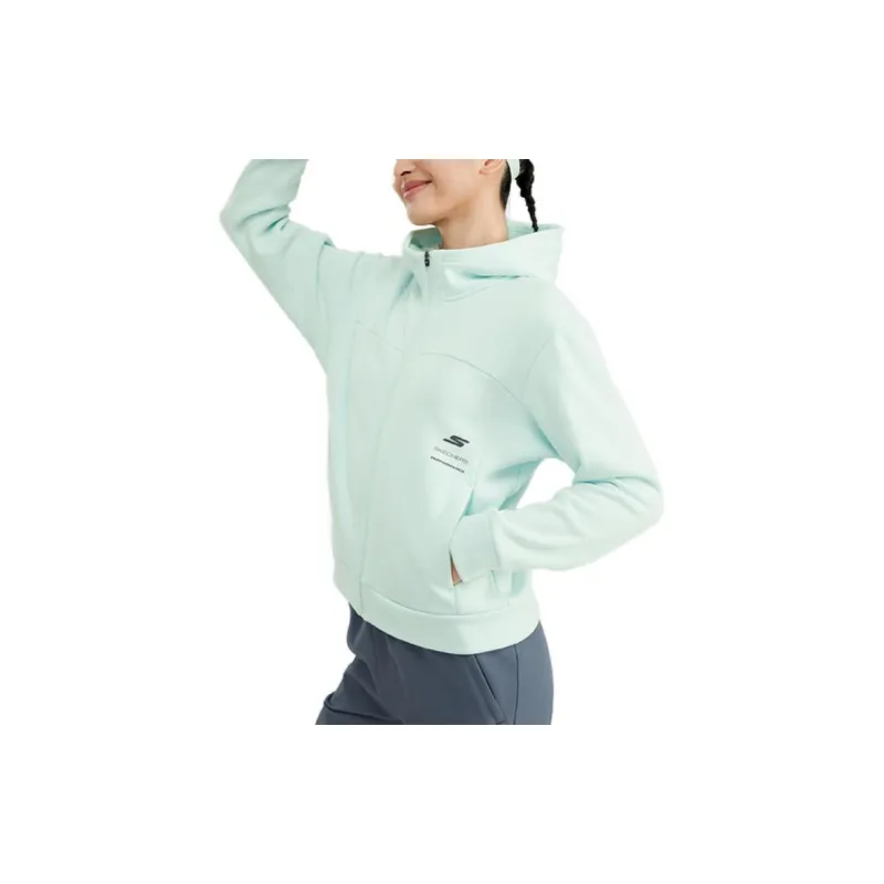 Skechers Sweatshirts Women's Sea Salt Blue-3