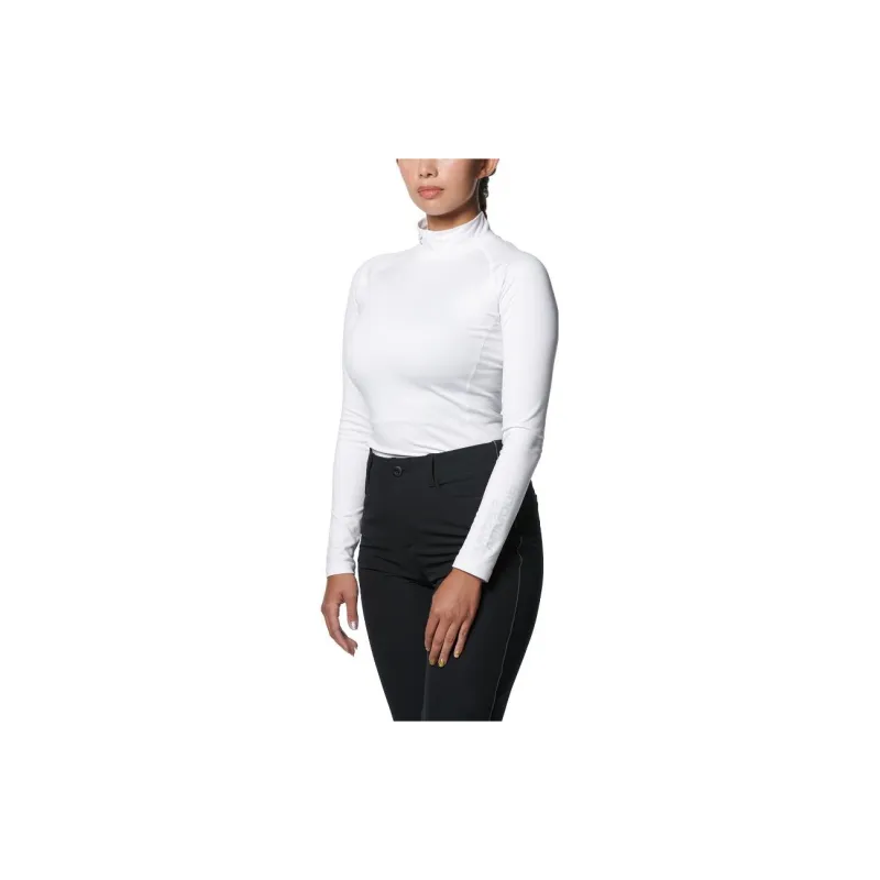 Under Armour Long Sleeved T Shirt Women's White-2
