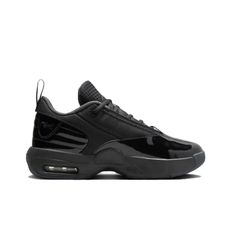 Jordan Max Aura 6 Abrasion Resistant Shock Absorbers Low Top Kids Lifestyle Shoes Black Teenagers-1