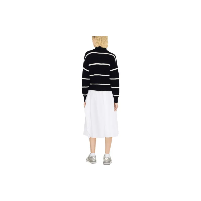 Moncler Sweater Women's Blue Black-3