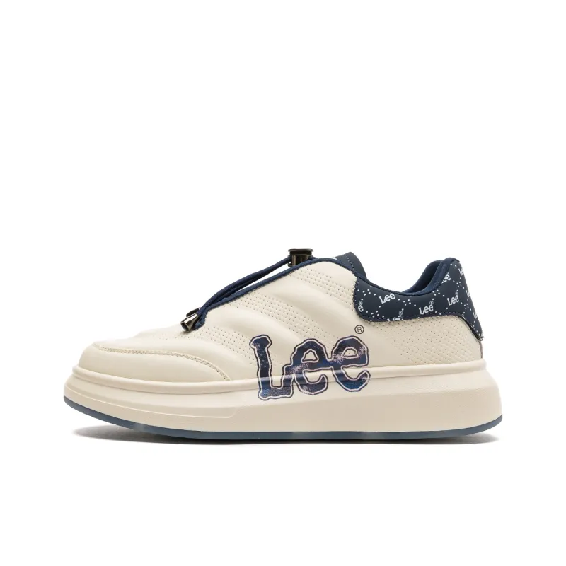 Lee Small White Shoes Height Increasing Breathable Low-Top Skateboard Shoes Men's-0