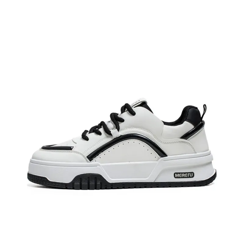 Meiretu Abrasion Resistant Balance Lightweight Low Top Skateboard Shoes Men's-4