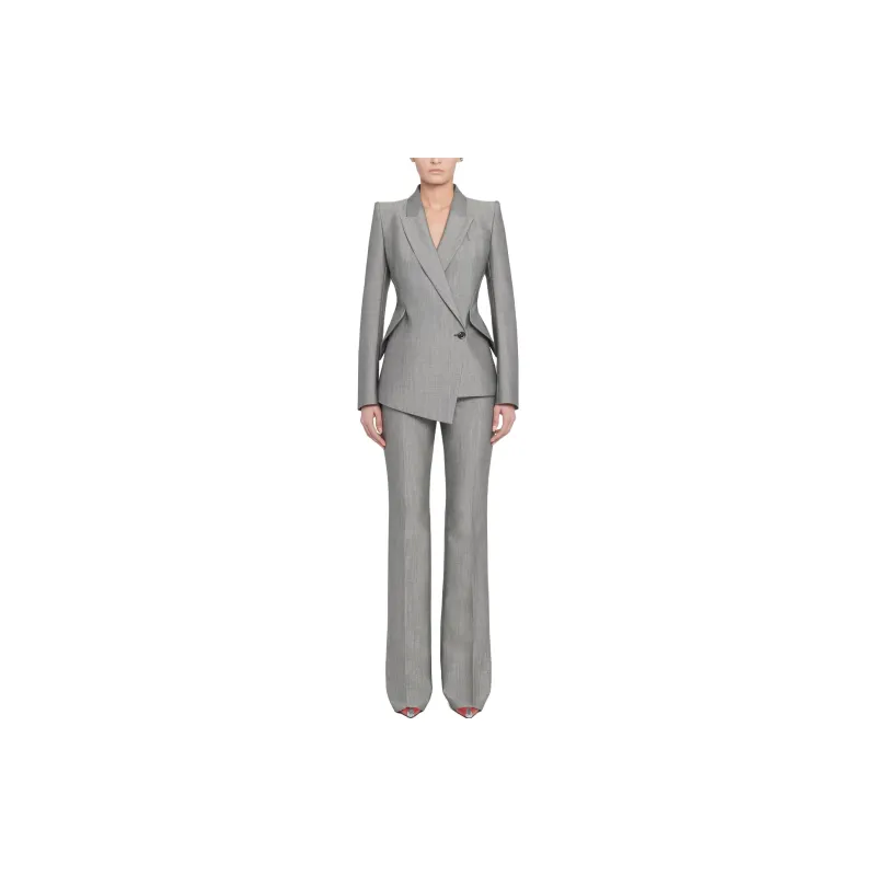 Alexander McQueen Narrow Bootcut Tailored Trousers-1
