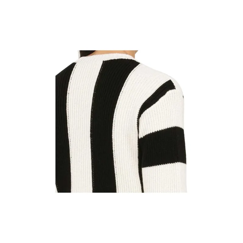 Valentino Striped Crewneck Knitted Jumper-4