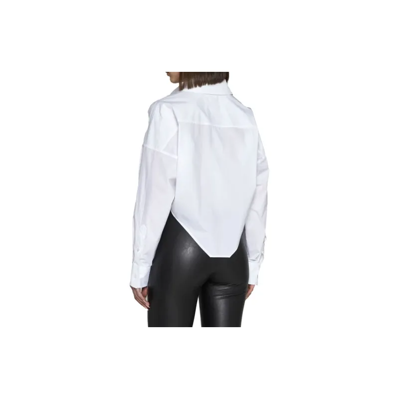 MM6 Maison Margiela Shirts Women's White-2