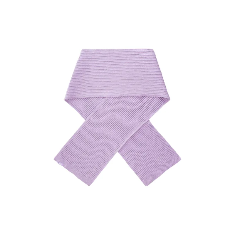 LiNing Polyester Knit Scarves Unisex Purple-2