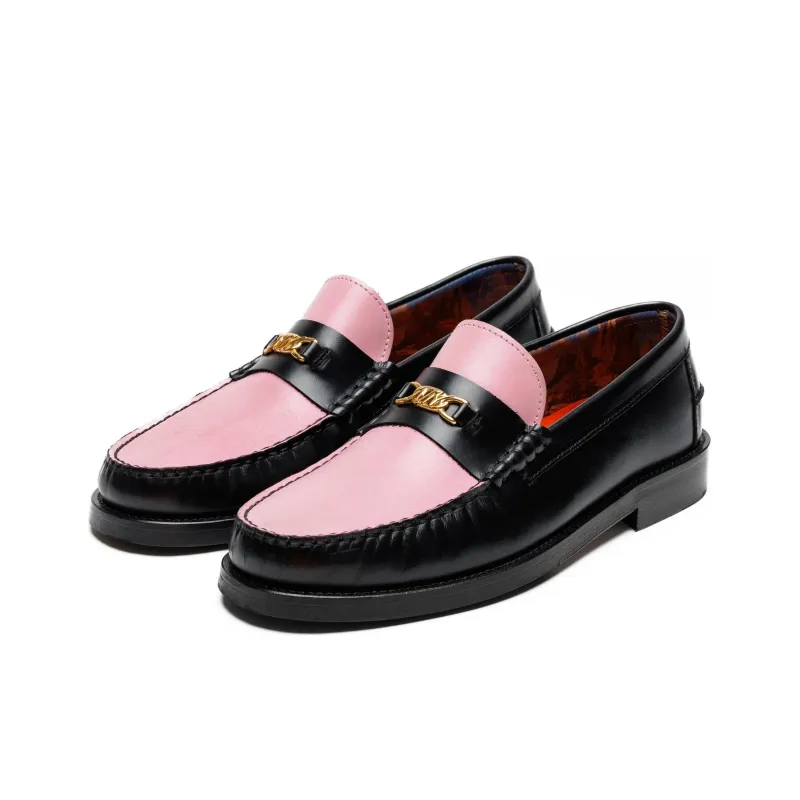 Naked Wolfe Roma Loafers Men's Pink Black-2