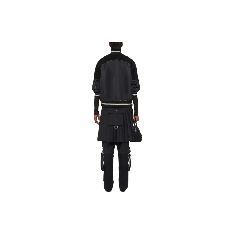 Givenchy Panelled Button Up Varsity Jacket-4