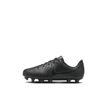 Nike Tiempo Legend 10 Anti Slip Wear Resistant Low Top Kids' Soccer Shoes Black Kids'