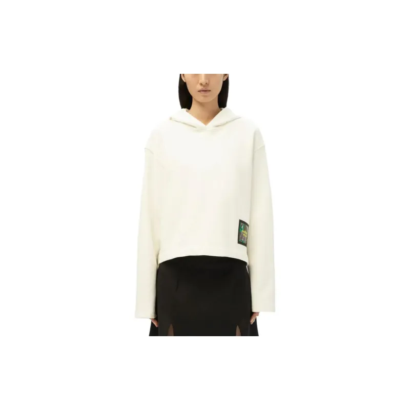 AMBUSH Wksp Patch Hoodie White-1