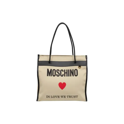 MOSCHINO Open-Top Shopper Bag
