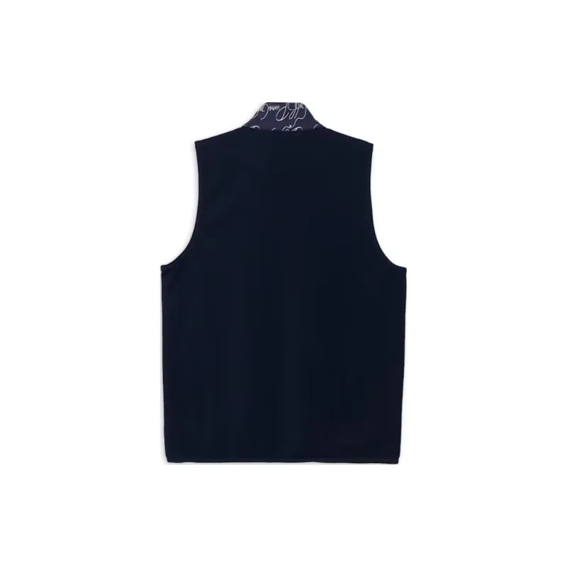 PUMA AOP Golf Vest Men's Dark Marine Blue-1