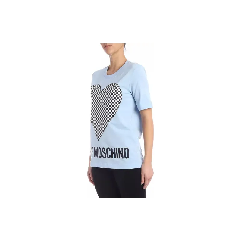 MOSCHINO T Shirts Women's Light Blue-3