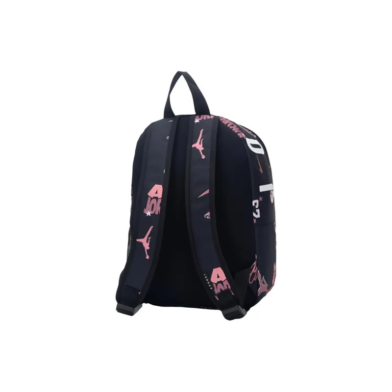 Jordan Polyester Backpack Small Size Unisex Black-2
